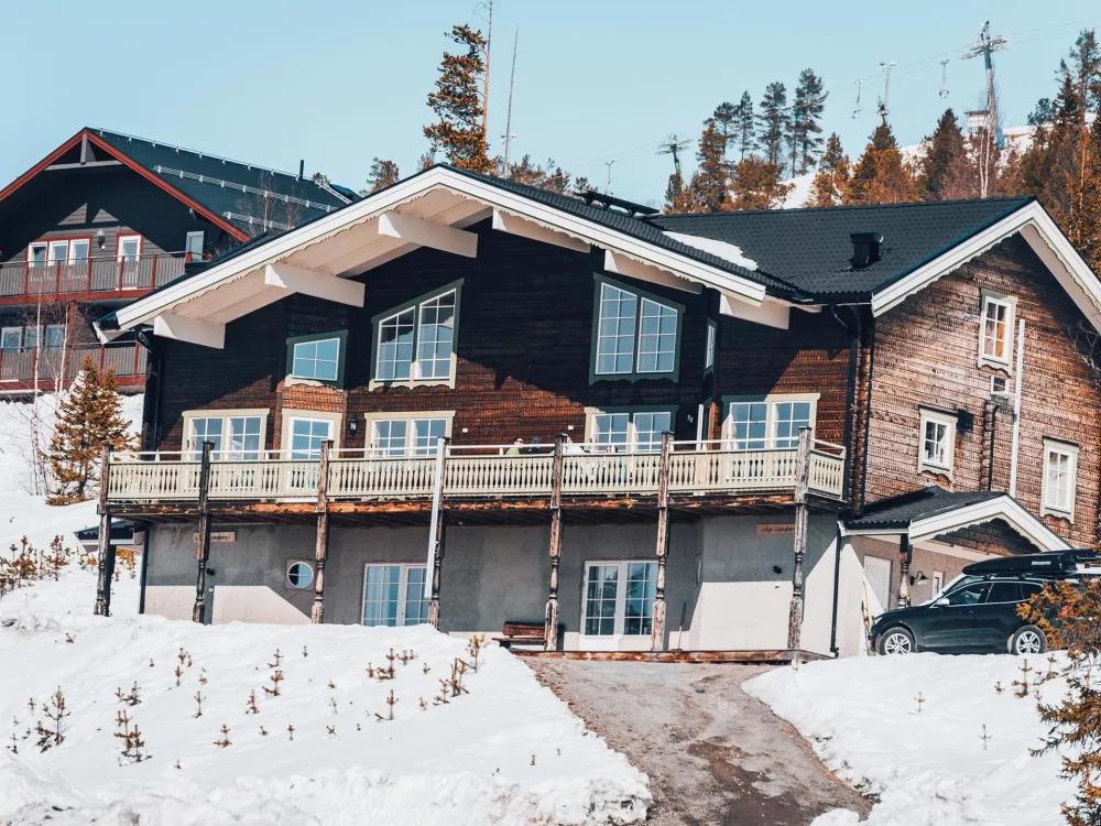 Inga-Lills väg Lodge Ljungberg 2, husdjursfritt parhus med balkong 