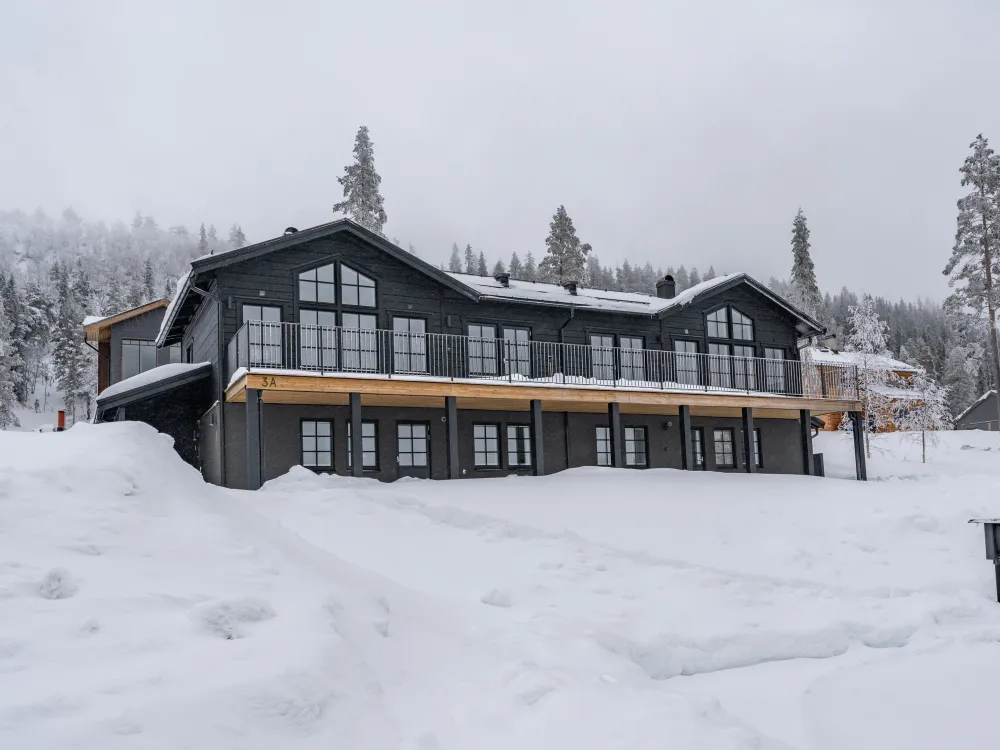 Nedre Hjelmbacken 3A, husdjursfritt parhus
