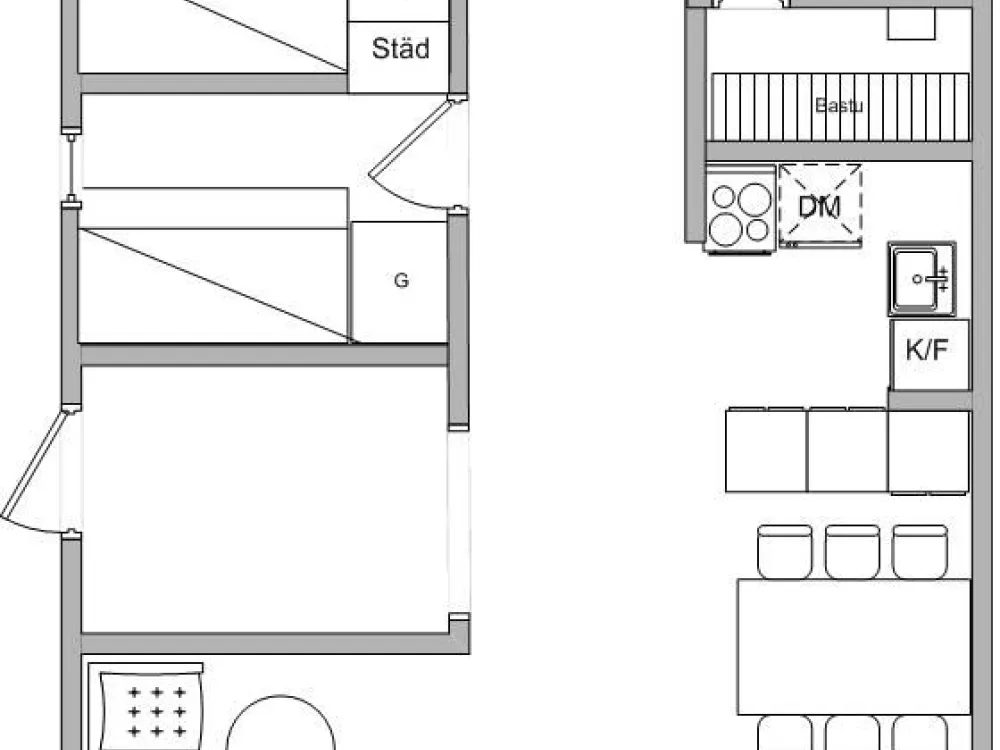 Västvägen 162A, lägenhet med terass