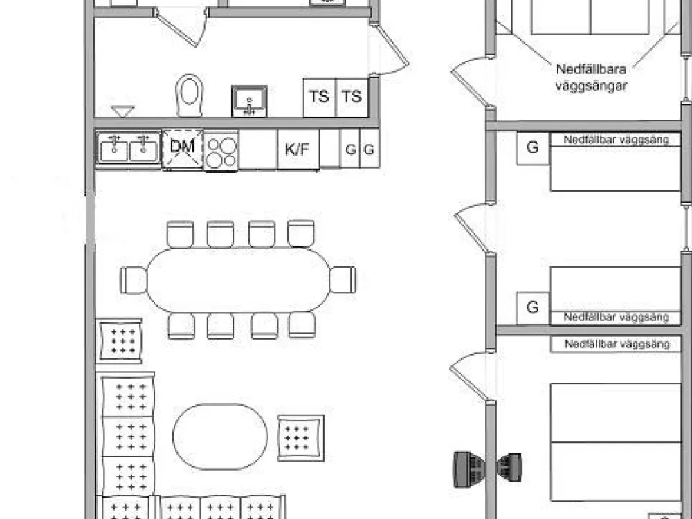 Inga-Lills väg 900B, husdjursfri lägenhet med balkong