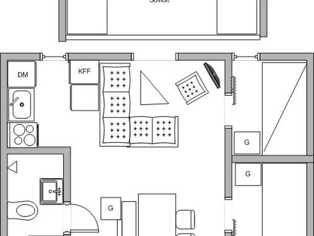 Dalsslingan 340, parhus