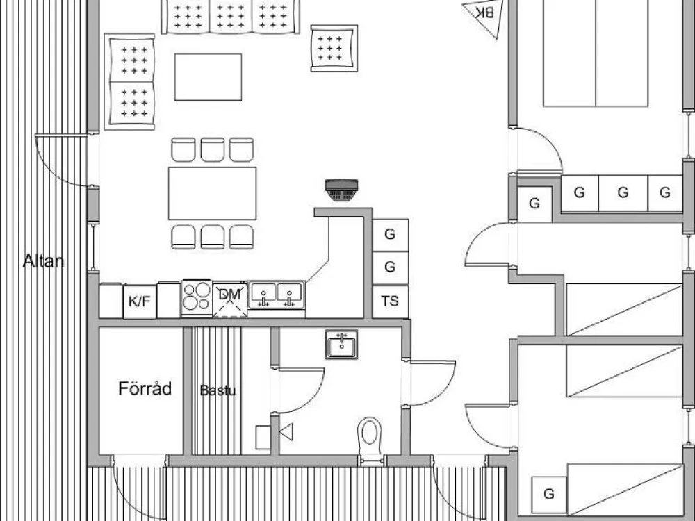 Dalsslingan 304, stuga