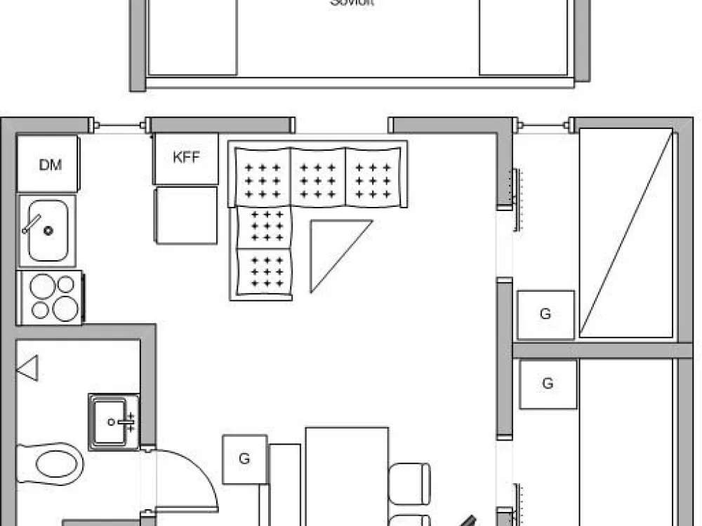 Dalsslingan 332, parhus 