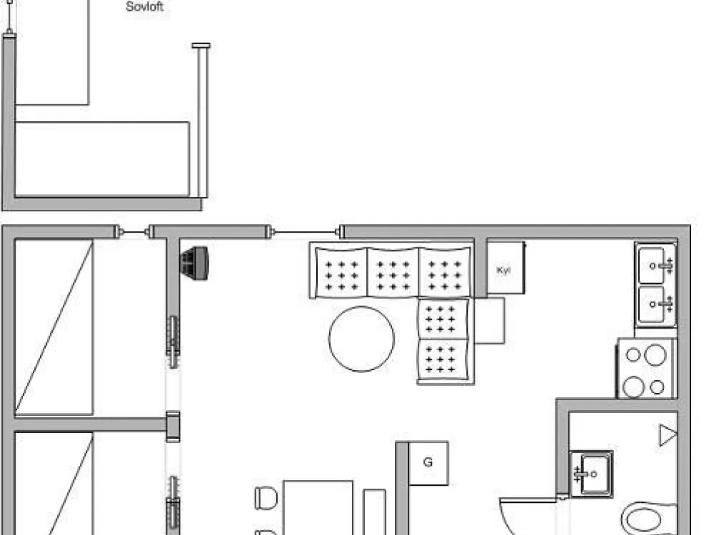 Dalsslingan 309B, parhus