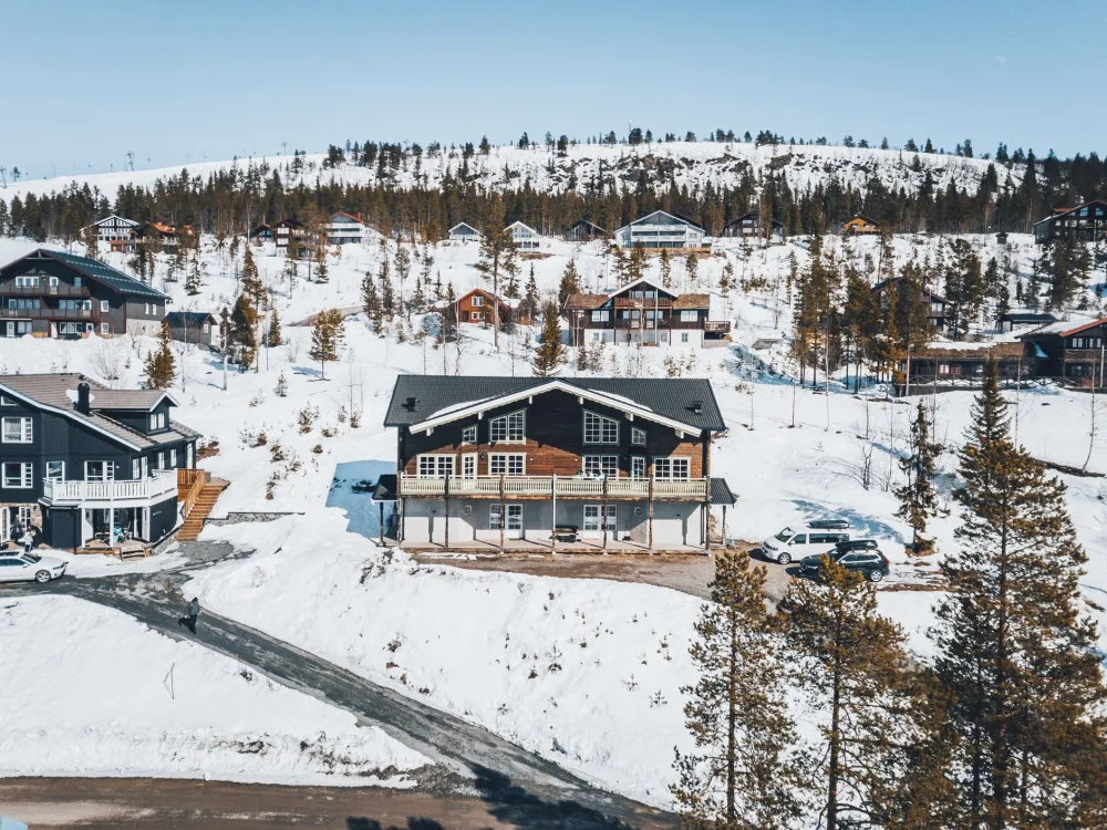 Inga-Lills väg Lodge Ljungberg 1, husdjursfritt parhus med balkong 