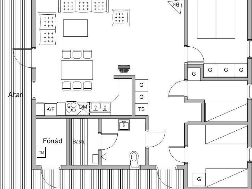 Dalsslingan 314, husdjursfri stuga